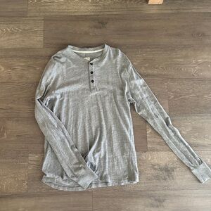 GREY LONG SLEEVE MENS RAG&BONE